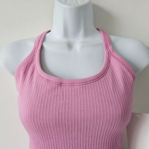 NWT LULULEMON PKFR Pink Ebb To Street Built In Bra Tank Top 6 - Picture 3 of 8